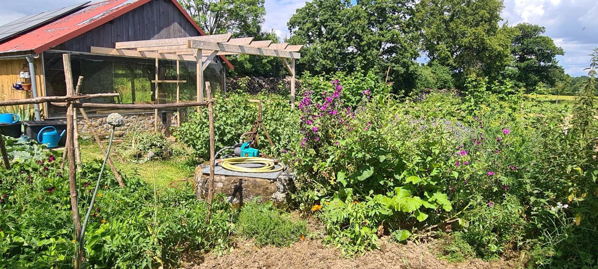 La Lande-de-Louge Roulotte A La Ferme Buissonniere 빌라 외부 사진